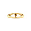 Goldener Ring mit Diamant von Diamonde 14 Karat