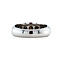 White gold ring with diamond 14 karat
