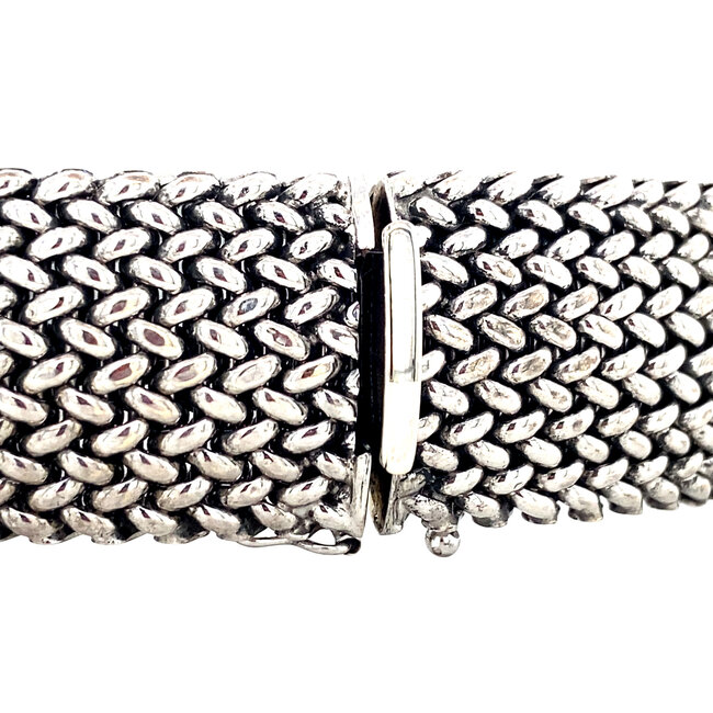 Weißgoldenes Armband 19 cm 14 Karat