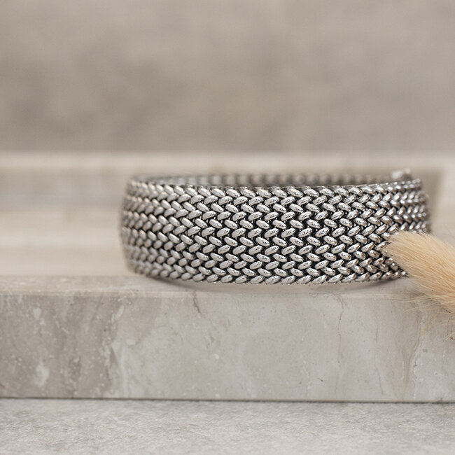 Weißgoldenes Armband 19 cm 14 Karat