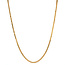 Goldene Venezianerkette 60,5 cm 18 Karat