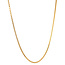 Golden length necklace Venetian 60.5 cm 18 carat