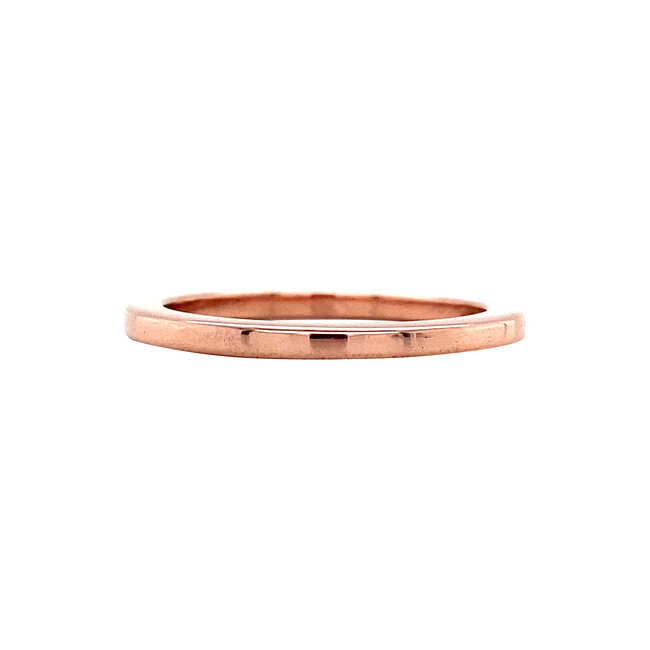 Roségoldener (Stapel-)Ring 14 Karat