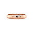 Rose gold ring with diamond 14 karat
