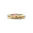 Tricolour gold trinity ring 14 karat
