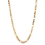 Gold Figaro necklace 45.5 cm 14 karat