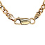 Gold Figaro necklace 45.5 cm 14 karat