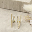 Goldohrstecker mit 14 Karat Diamant