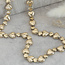 Goldener Choker mit Herzen 14 Karat