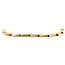 Bicolor-Goldarmband 19 cm 14 ct