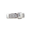 White gold ring with diamond 14 karat