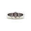 White gold ring with diamond 14 karat