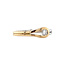Gold ring with diamond 14 karat