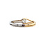 Gold ring with 14 carat diamond