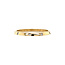 Gouden (aanschuif) ring met diamant 18 karaat