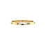 Gold (sliding) ring with 18 carat diamond