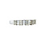 Witgouden ring met diamant 18 karaat