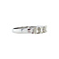 Witgouden ring met diamant 18 karaat