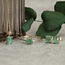 Gouden solitair ring met smaragd 14 karaat* Nieuw