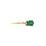 Gouden solitair ring met smaragd 14 karaat* Nieuw