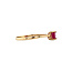 Gold-Solitärring mit Rubin 14 Karat* Neu