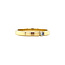Goldener Memoirering mit Diamant 14 Karat
