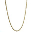 Golden fantasy necklace 45.5 cm 14 karat
