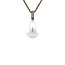 Gouden hanger met parel en diamant 14 karaat* Nieuw