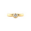 Goldring mit 18 Karat Diamant