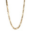 Gold fantasy necklace 51 cm 14 karat