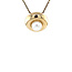 Gold pendant with pearl 14 karat