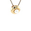 Gold pendant with pearl 14 karat
