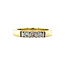 Gouden rijring met diamant 14 karaat* nieuw