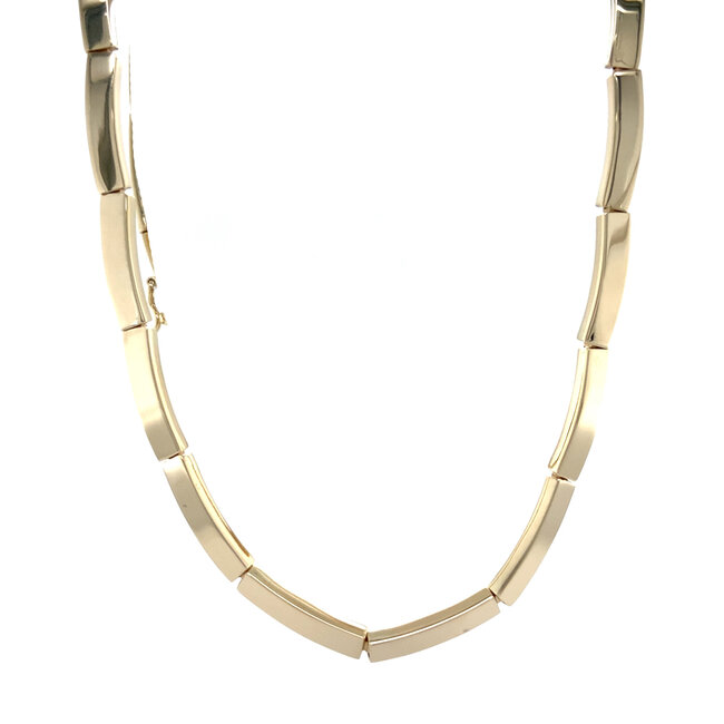 Goldener Choker 45 cm 14 Karat