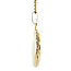 Gouden medaillon met gravure 14 karaat