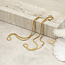Golden length necklace Venetian 52 cm 18 carat