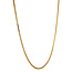 Goldene Venezianerkette 52 cm 18 Karat