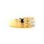 Goldring mit Prinzess-Diamant 18 Karat