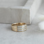 Goldring mit Prinzess-Diamant 18 Karat