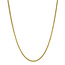 Goldene Halskette Gourmet 51 cm 14 Karat