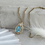 Gold length necklace gourmet 51 cm 14 karat