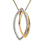 Gold pendant with diamond 18 karat