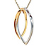 Gold pendant with diamond 18 karat