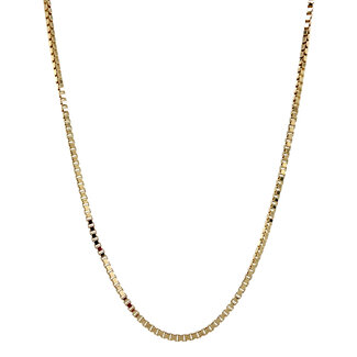Goldene Venezianerkette 70,5 cm 14 Karat
