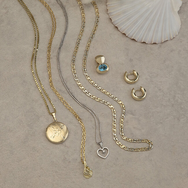 Witgouden hart hanger met diamant 18 karaat