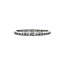White gold alliance ring 14 karat