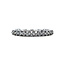 Witgouden pave ring met diamant 18 karaat