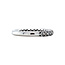 White gold pave ring with diamond 18 karat