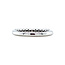 Witgouden pave ring met diamant 18 karaat