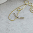 Gouden hanger met diamant 14 karaat
